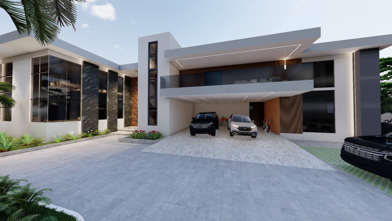 Villa El Rubio — render exterior 5