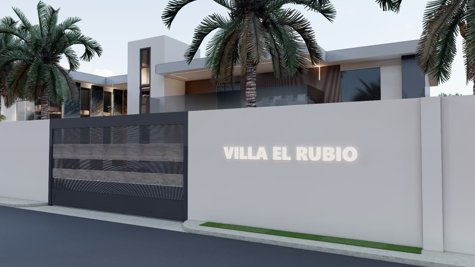 Villa El Rubio — render exterior 7