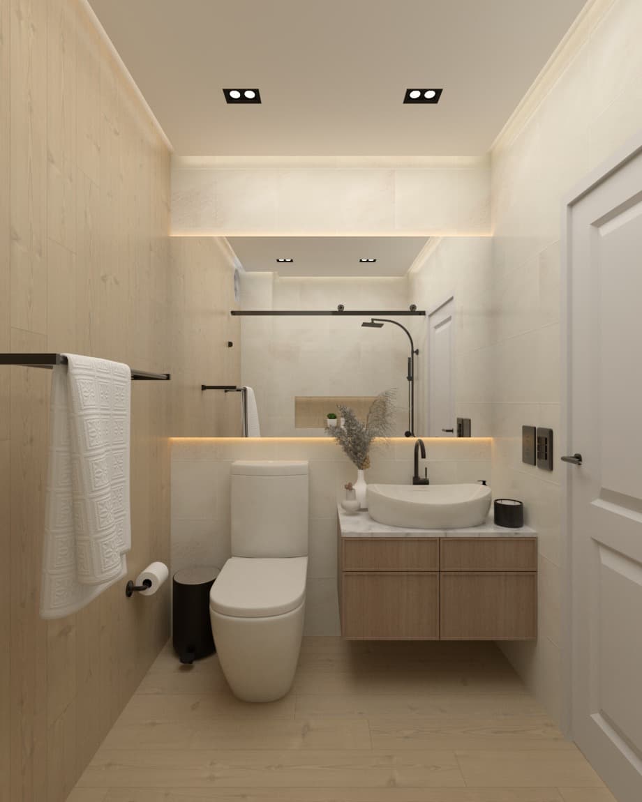 Villa El Rubio — render interior 5